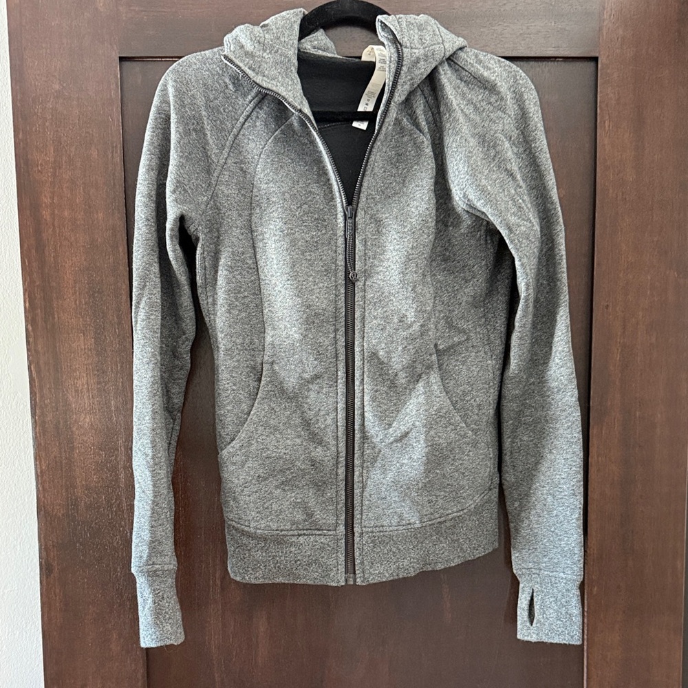 Lululemon Gray Scuba Hoodie